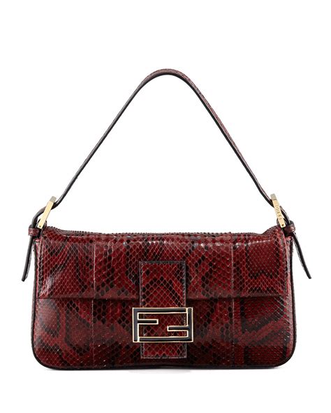 fendi bag nz|Fendi python baguette.